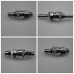 Air Hose Quick Coupler Pair(Plug/Socket) for 3/8" Hose 